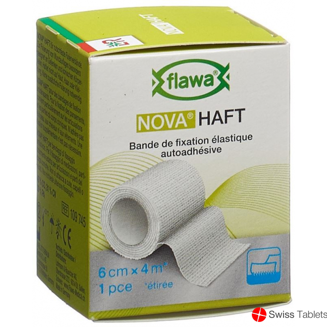 Flawa Nova Haft Cohesive Gauze Bandage 6cmx4m buy online