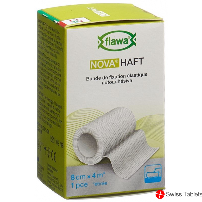 Flawa Nova Haft Cohesive Gauze Bandage 8cmx4m buy online