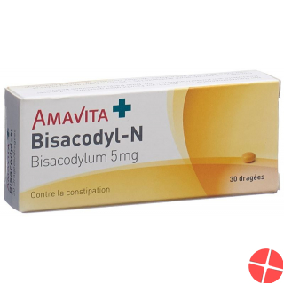 Amavita Bisacodyl-n Dragees 5mg 30 Stück