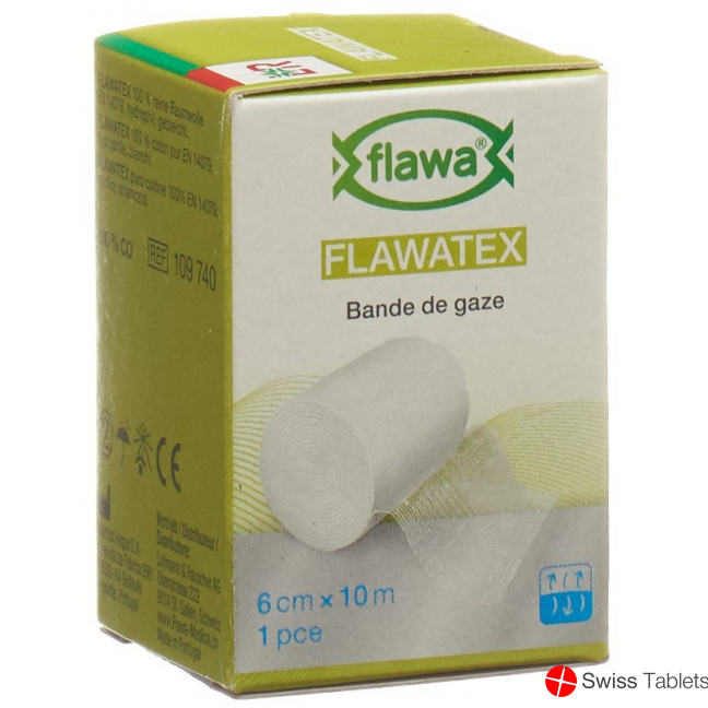 Flawa Flawatex gauze bandage 6cmx10m Inelastic buy online