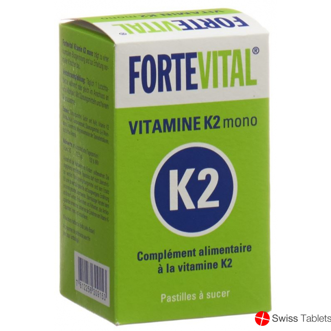 Fortevital Vitamin K2 Mono Lutschtabletten Dose 60 Stück buy online