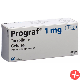 Prograf (pi) Kapseln 1mg 60 Stück