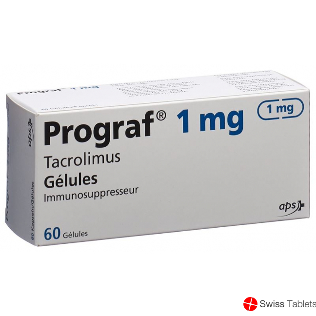 Prograf (pi) Kapseln 1mg 60 Stück buy online