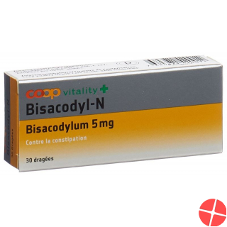 Coop Vitality Bisacodyl-n Dragees 5mg 30 Stück