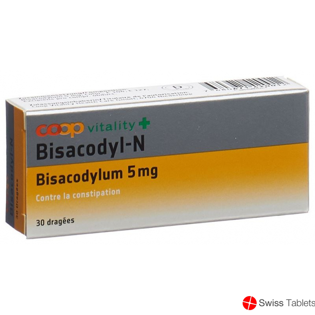 Coop Vitality Bisacodyl-n Dragees 5mg 30 Stück buy online