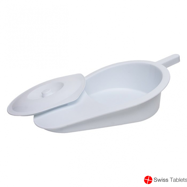 Sundo Steckbecken Abgeschraegt Wei Griff U Deckel buy online