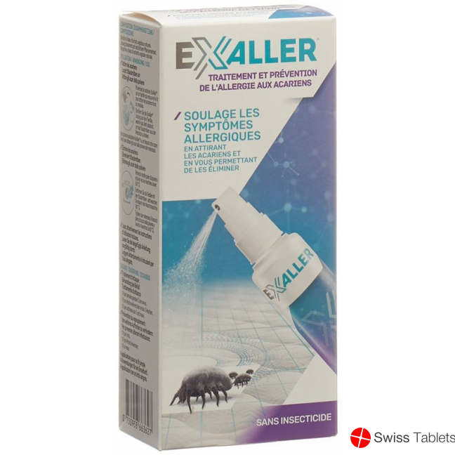 Exaller anti dust mite spray 75ml buy online