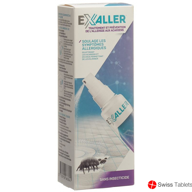 Exaller anti dust mite spray 300ml buy online