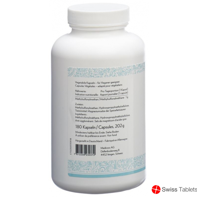 Bonneville Msm Kapseln 1000mg Dose 180 Stück buy online
