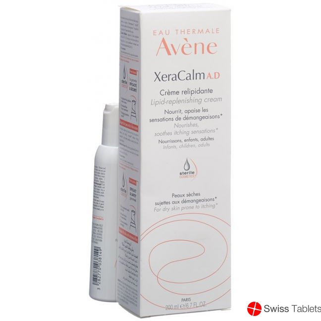 Avène Xeracalm Creme 200ml +oel 100ml buy online
