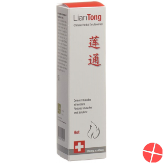 Liantong Chinese Herbal Emulsion Gel Hot 75ml