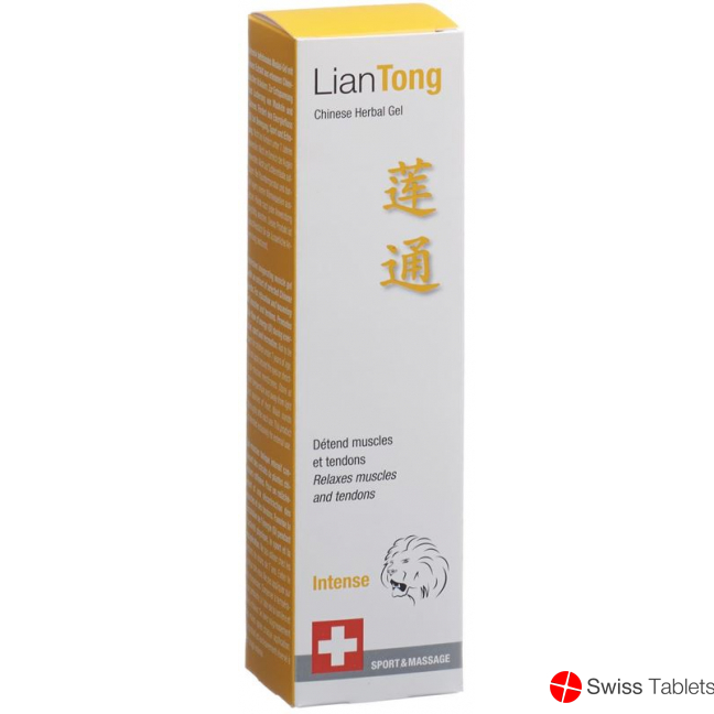Liantong Chinese Herbal Gel Intense Dispenser 75ml buy online