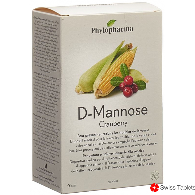 Phytopharma D-Mannose Cranberry Stick 30 pieces buy online