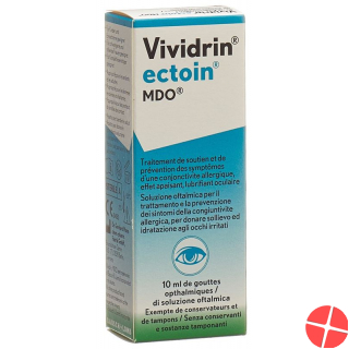 Vividrin Ectoin Mdo Augentropfen Flasche 10ml