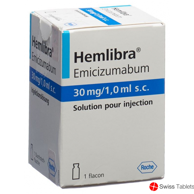 Hemlibra Injektionslösung 30mg/ml S.c. Durchstechflasche buy online