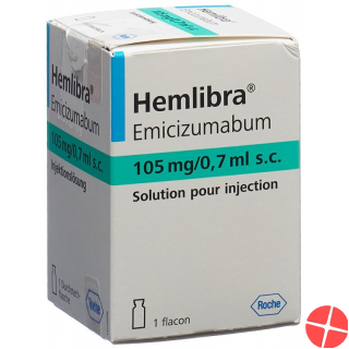 Hemlibra Injektionslösung 105mg/0.7ml S.c. Durchstechflasche