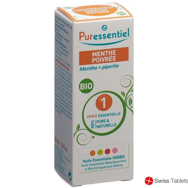 Puressentiel Pepper Mint Organic Essential Oil 30ml buy online