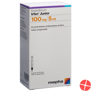 Irfen Junior Suspension 100mg/5ml Flasche 200ml