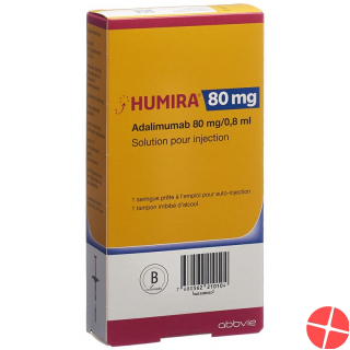 Humira Injektionslösung 80mg/0.8ml Fertigspritze 0.8ml