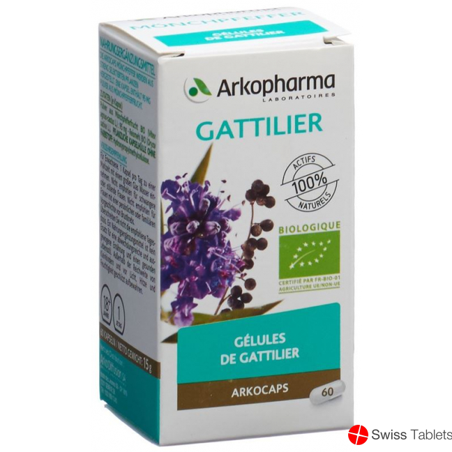 Arkocaps Moenchpfeffer Kapseln Bio Dose 60 Stück buy online