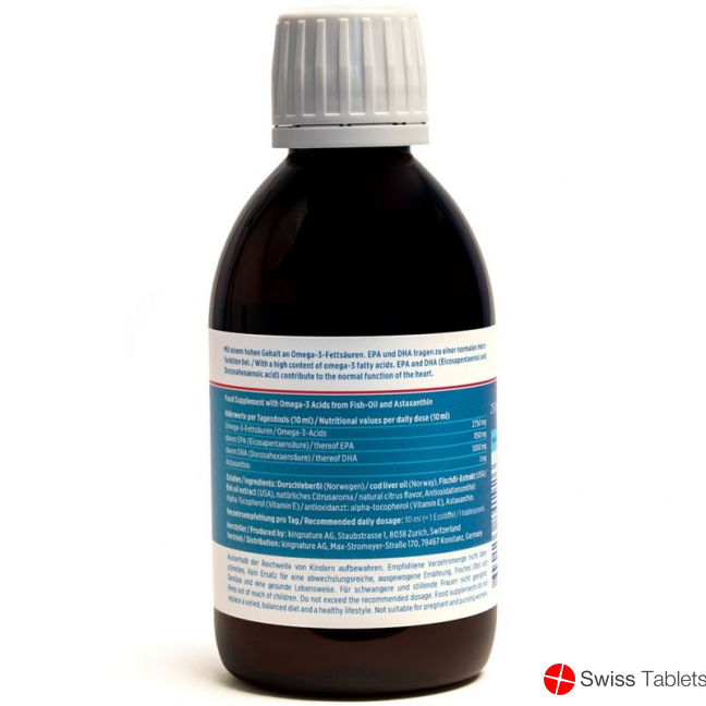 Kingnature Omega-3 Vida Liquid Flasche 250ml buy online
