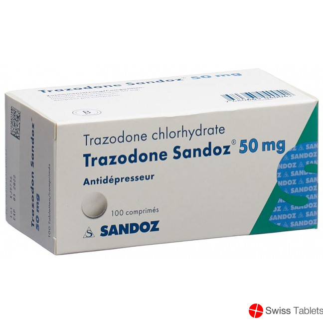Trazodon Sandoz Tabletten 50mg 100 Stück buy online