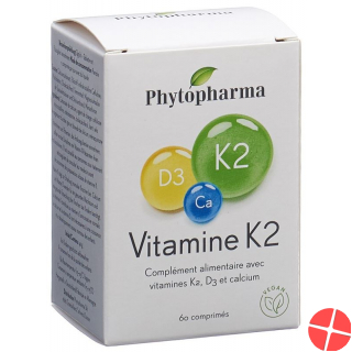 Phytopharma Vitamin K2 Tabletten Dose 60 Stück