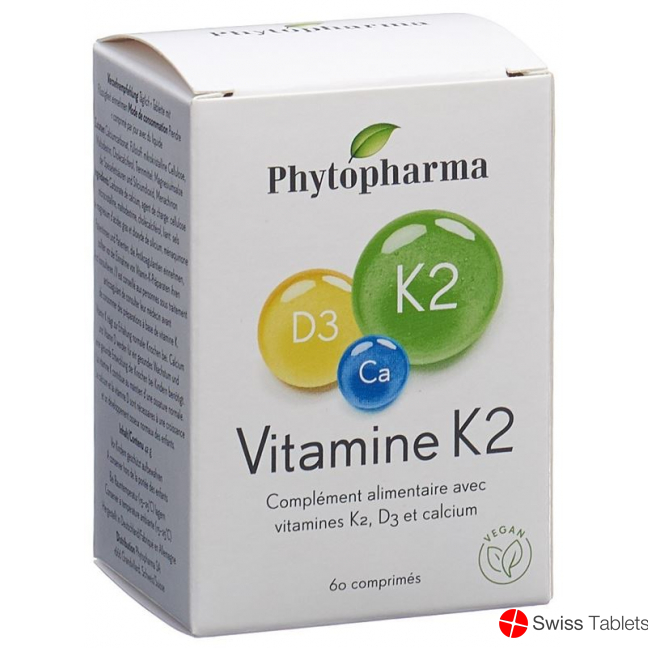 Phytopharma Vitamin K2 Tabletten Dose 60 Stück buy online