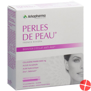 Perles De Peau Kollagen Flaconnettes 10x 25ml