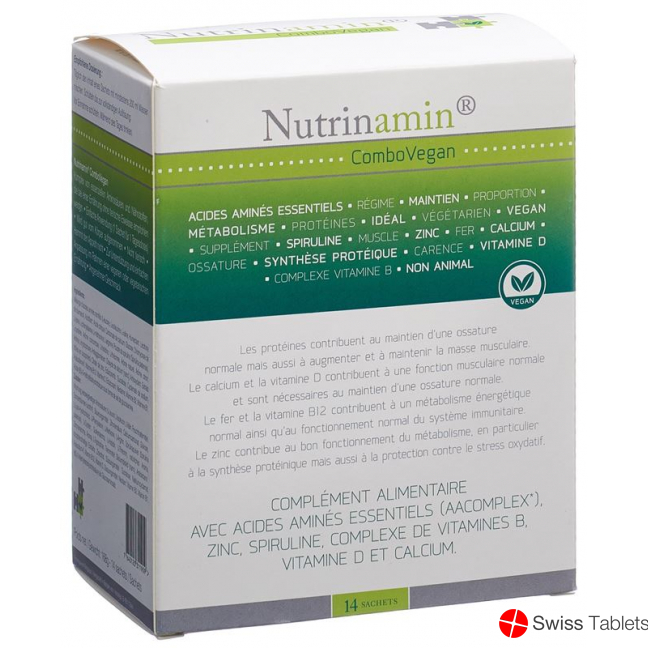 Nutrinamin Combovegan Beutel 14 Stück buy online