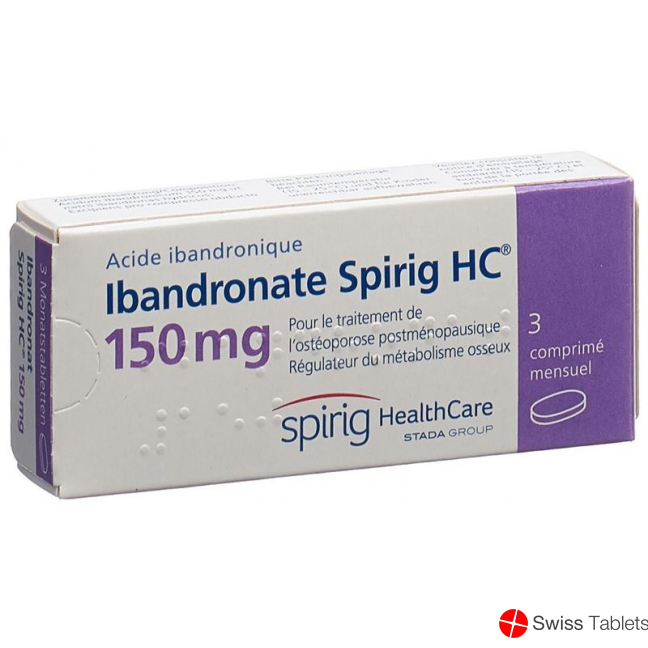 Ibandronat Spirig HC 150mg Monatstabl 3 Stück buy online