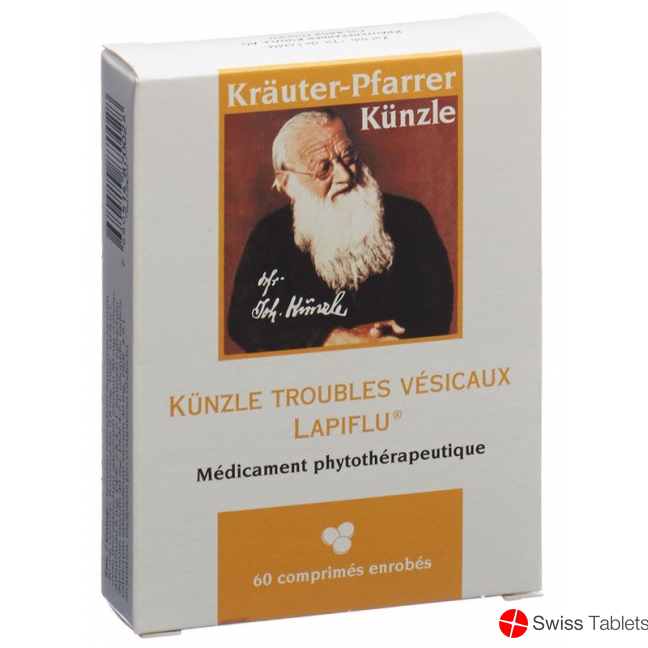 Künzle Blasenbeschwerden Lapiflu Filmtabletten 60 Stück buy online