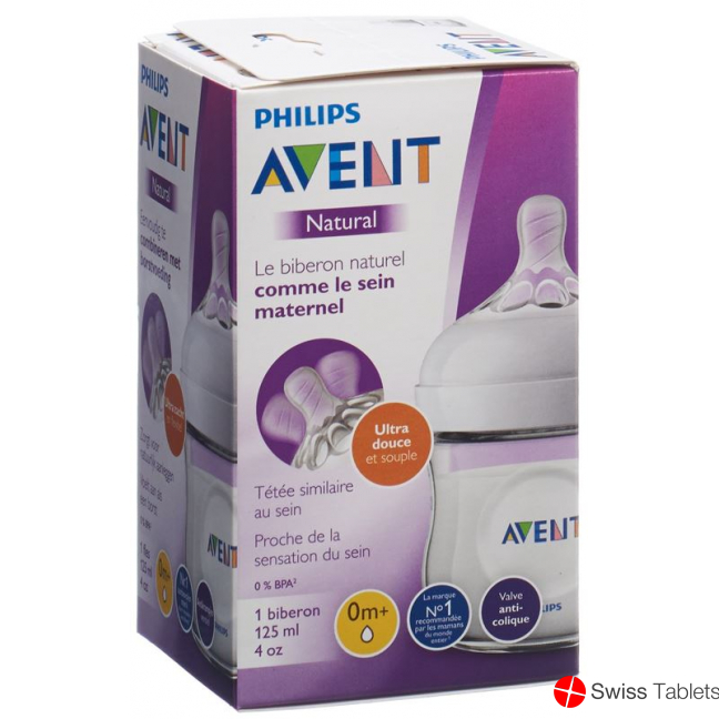 Avent Philips Natural Flasche 125ml mit Hangtab buy online