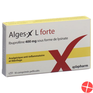 Alges-x L Forte Filmtabletten 400mg 10 Stück