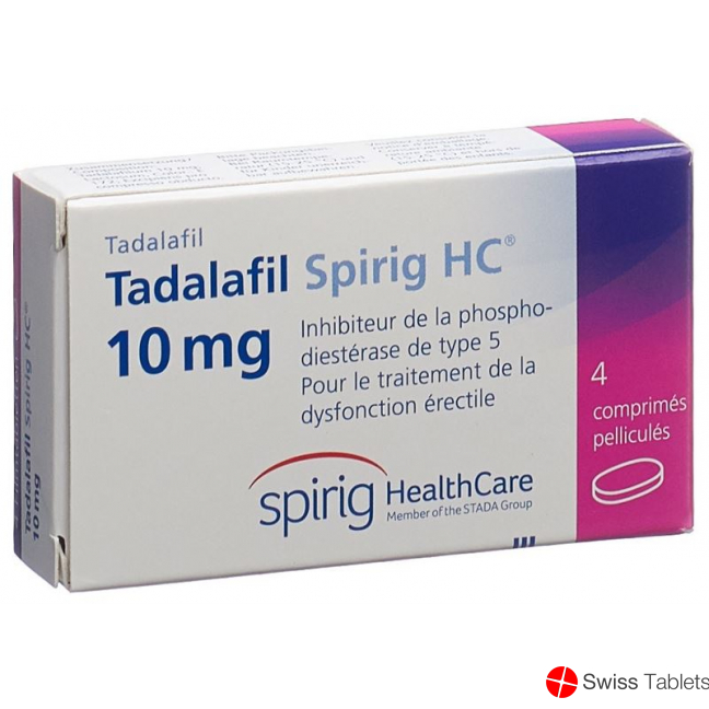 Tadalafil Spirig HC Filmtabletten 10mg 4 Stück buy online Tadalafil Spirig HC Filmtabletten 10mg 4 Stück buy online
