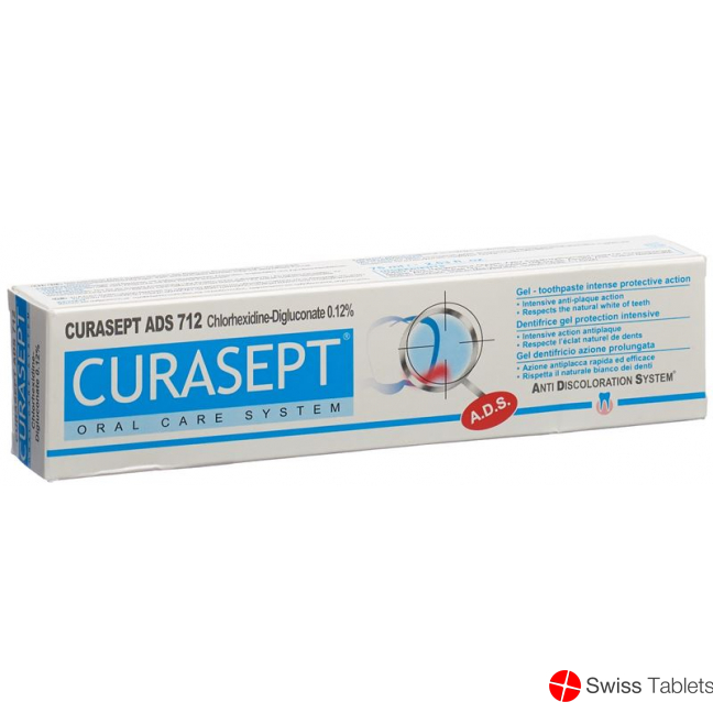 Curasept Ads 712 Toothpaste Tube 75ml buy online