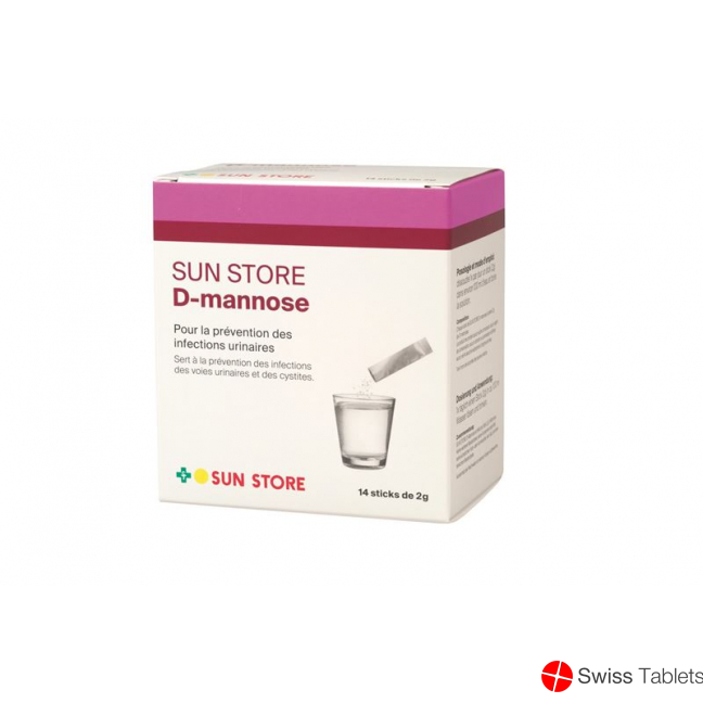 Sun Store D-mannose 14 Stick 2g buy online
