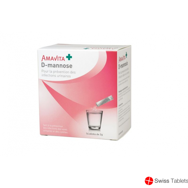 Amavita D-mannose 14 Stick 2g buy online