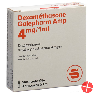 Dexamethason Galepharm Ampullen 4mg/ml 3x 1ml