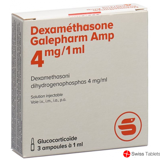 Dexamethason Galepharm Ampullen 4mg/ml 3x 1ml buy online
