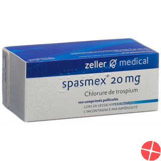 Spasmex Filmtabl 20 mg 100 pcs