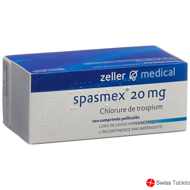 Spasmex Filmtabl 20 mg 100 pcs