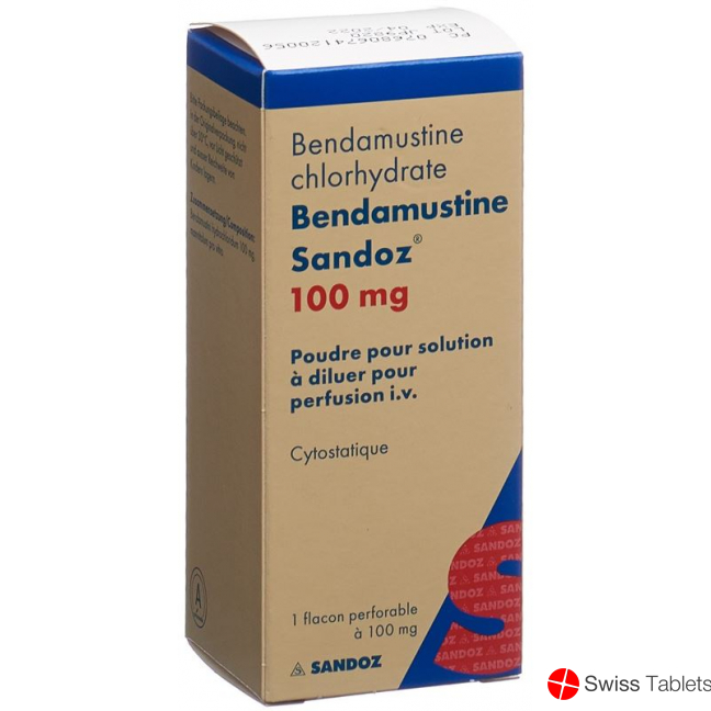 Bendamustin Sandoz Trockensubstanz 100mg buy online
