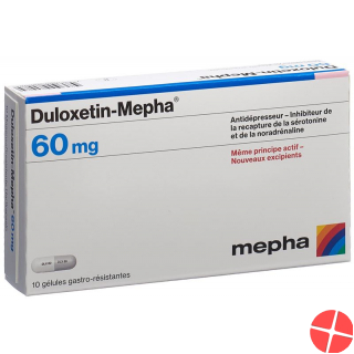 Duloxetine Mepha Kaps 60 mg 10 pcs