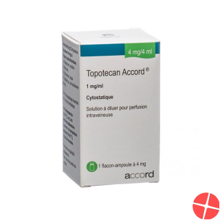 Topotecan Accord Infusionskonzentrat 4mg/4ml Durchstechflasche