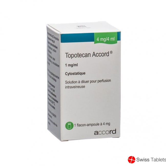 Topotecan Accord Infusionskonzentrat 4mg/4ml Durchstechflasche buy online