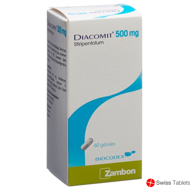 Diacomit Kapseln 500mg Flasche 60 Stück buy online