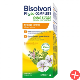 Bisolvon Phyto Complete Sugar Free Cough Syrup 120ml