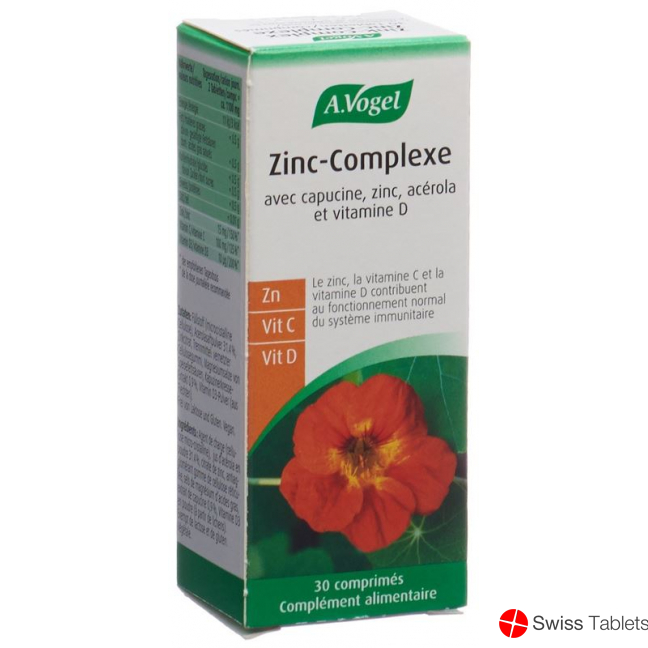 Vogel Zinc-Complex Tablets Glass bottle 30 pieces buy online