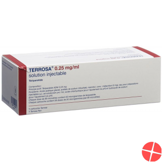 Terrosa Injektionslösung 250mcg/ml mit Pen Patrone 2.4ml